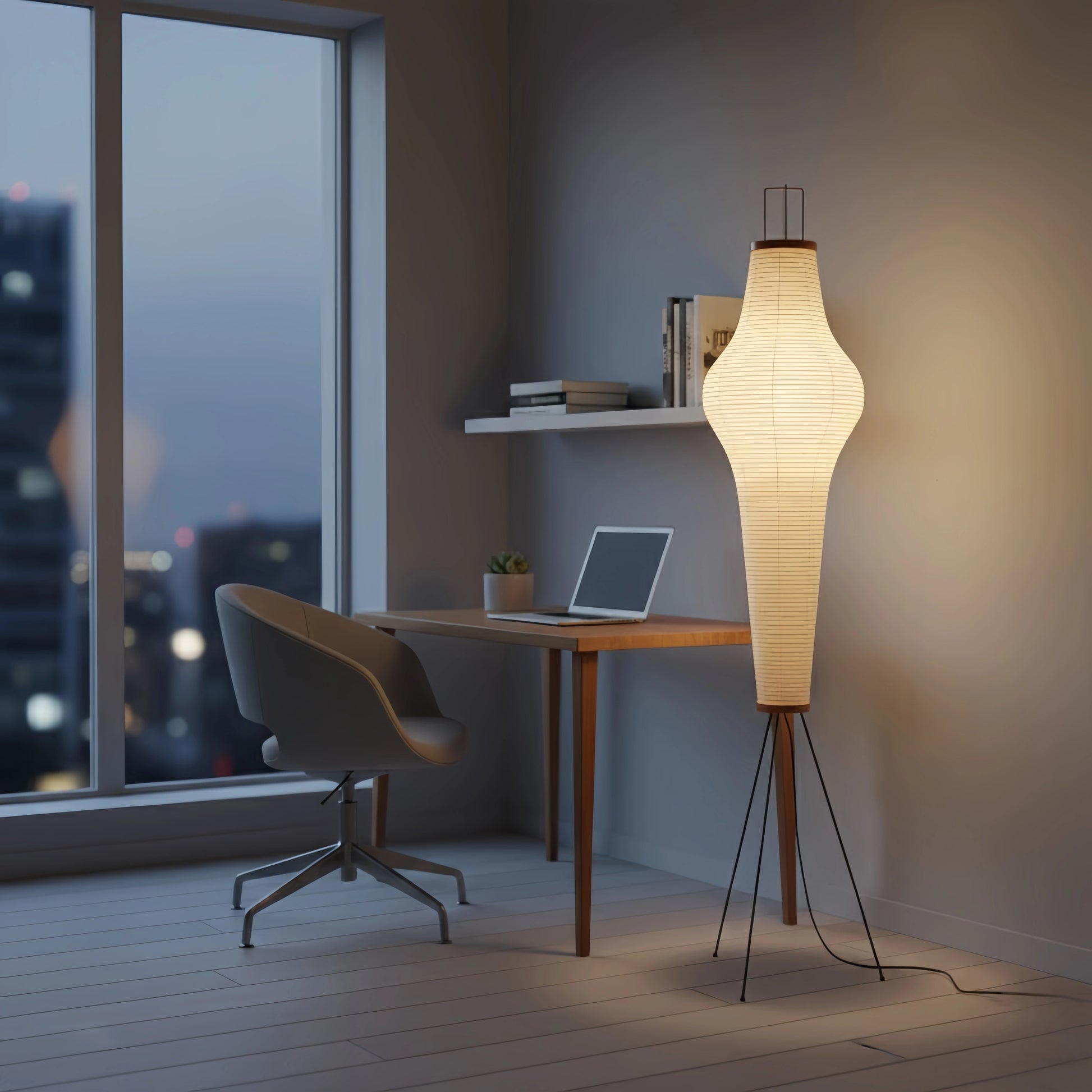 Japanese_Floor_Lamp_Mulberry_Paper_Lantern_Light
