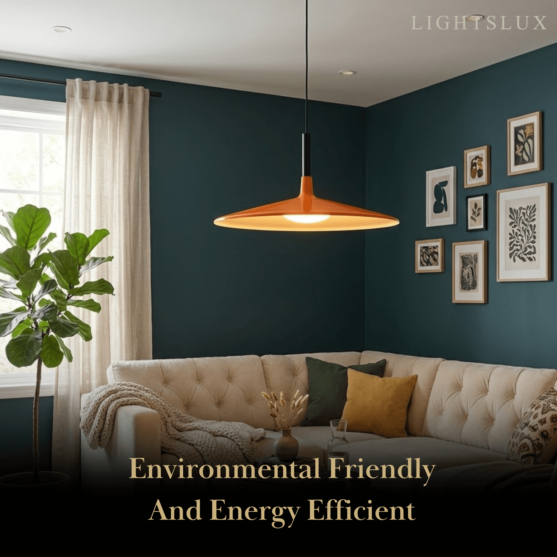 Morandia Industrial Flying Saucer Pendant Light Dining Room