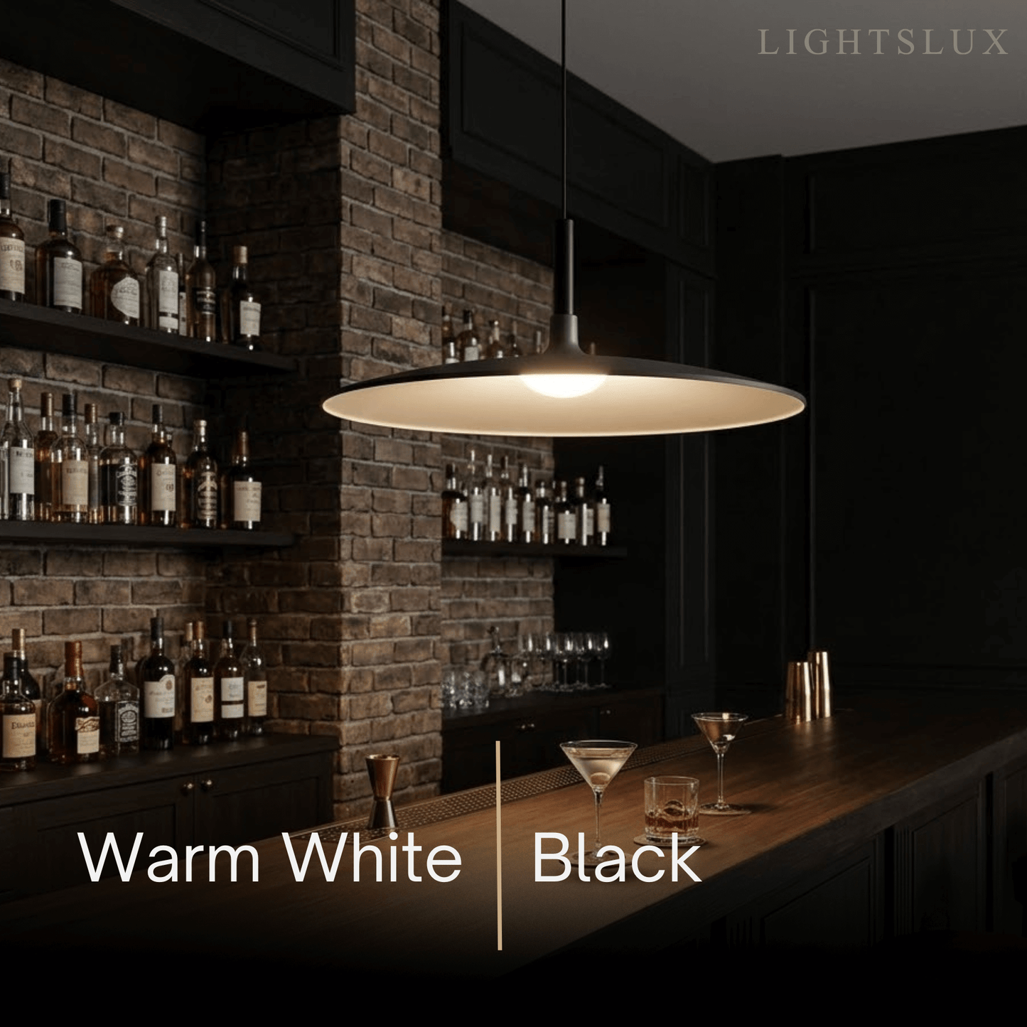 Morandia Industrial Flying Saucer Pendant Light Dining Room