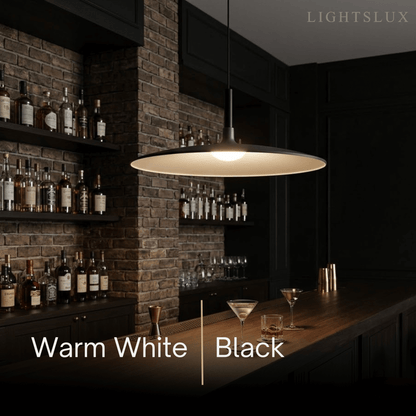 Morandia Industrial Flying Saucer Pendant Light Dining Room