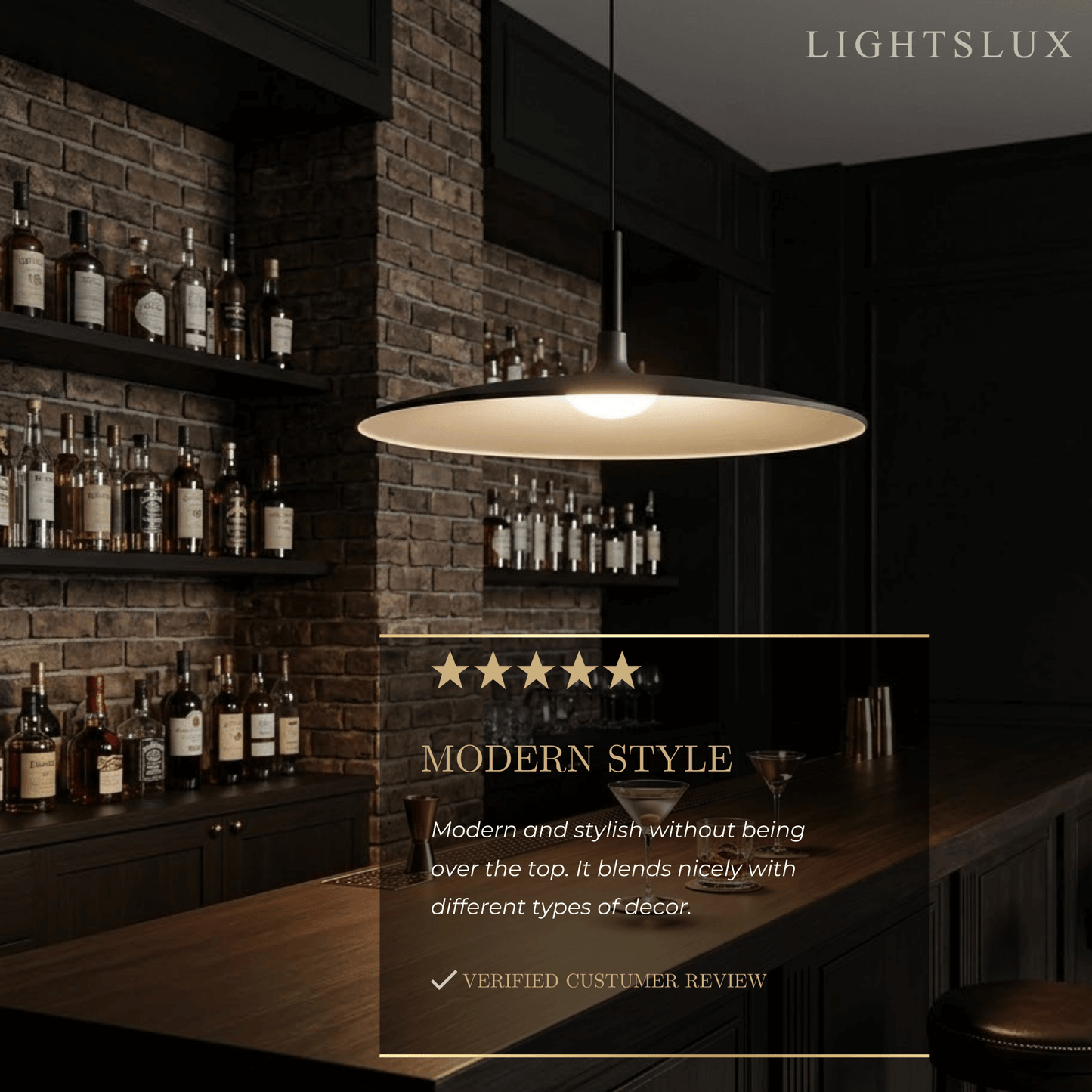 Morandia Industrial Flying Saucer Pendant Light Dining Room