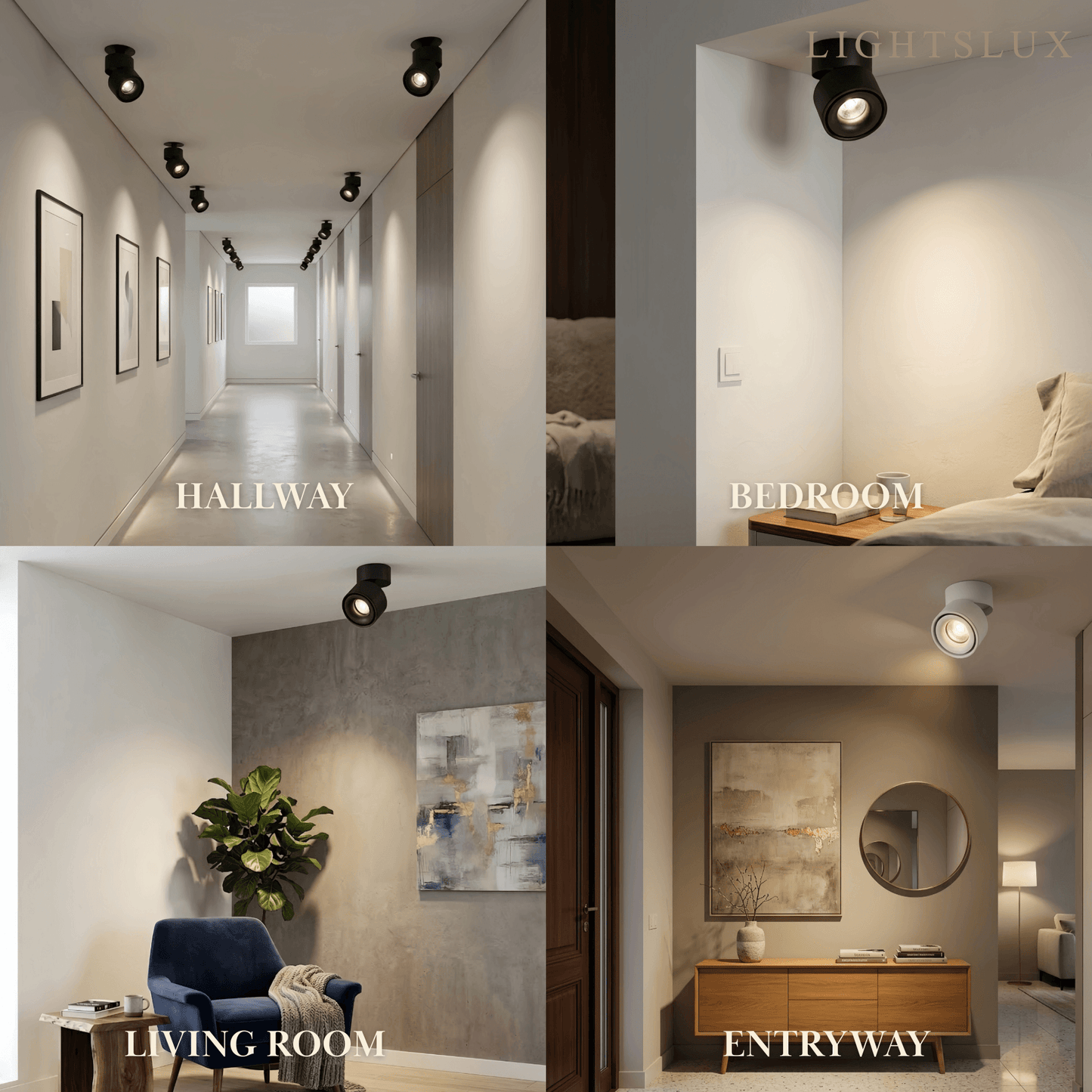 Arcato Modern Cylindrical Ceiling Light