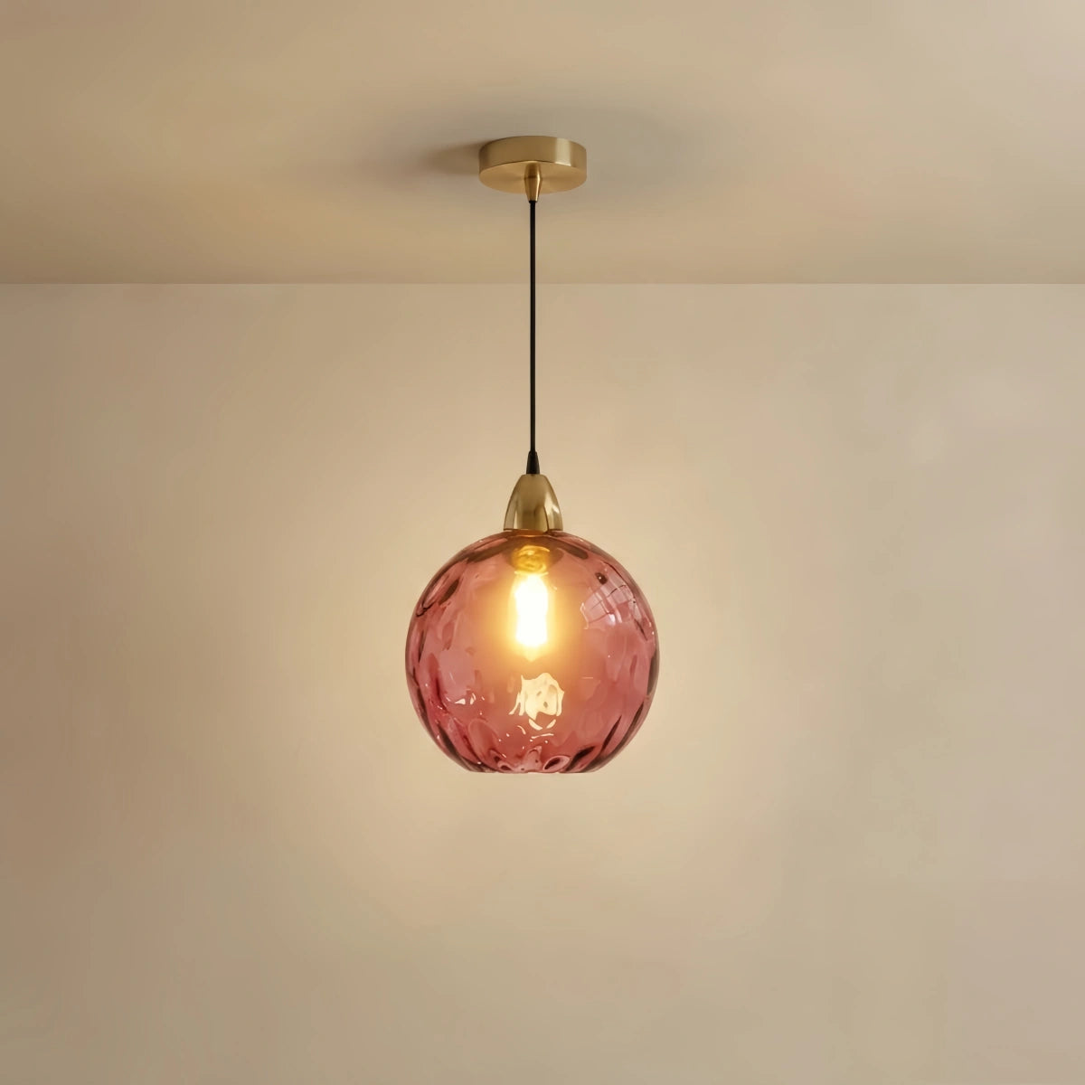 Vetro Modern Bubble Glass Pendant Light - 10 Color for Kitchen Island
