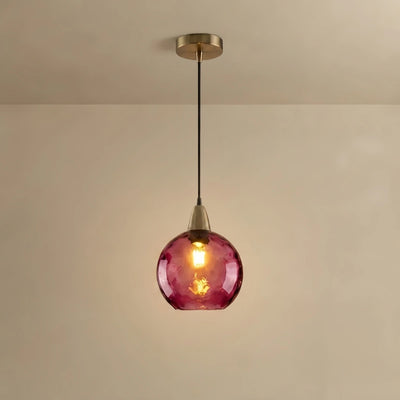 Vetro Modern Bubble Glass Pendant Light - 10 Color for Kitchen Island