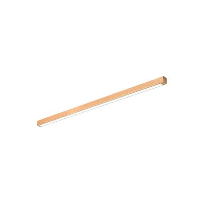 LED Ceiling Light – Walnut/Wood for Living Room