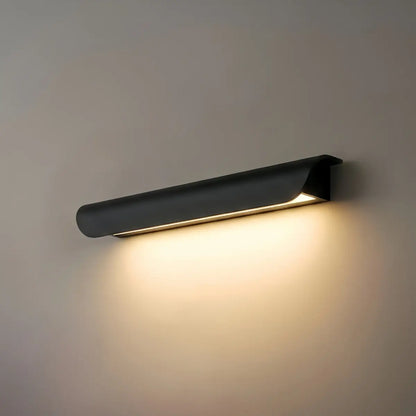 Irondale Minimalist Curved Wall Lamp
