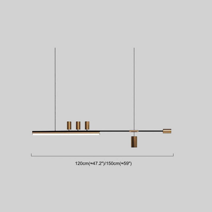 Arcato Minimalist Linear Pendant Light