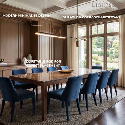 Arcato Minimalist Linear Pendant Light