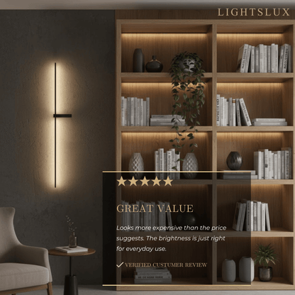 Arcato Minimalist Linear LED Wall Lamp