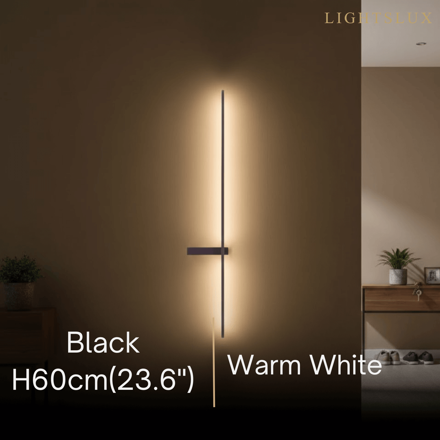 Arcato Minimalist Linear LED Wall Lamp