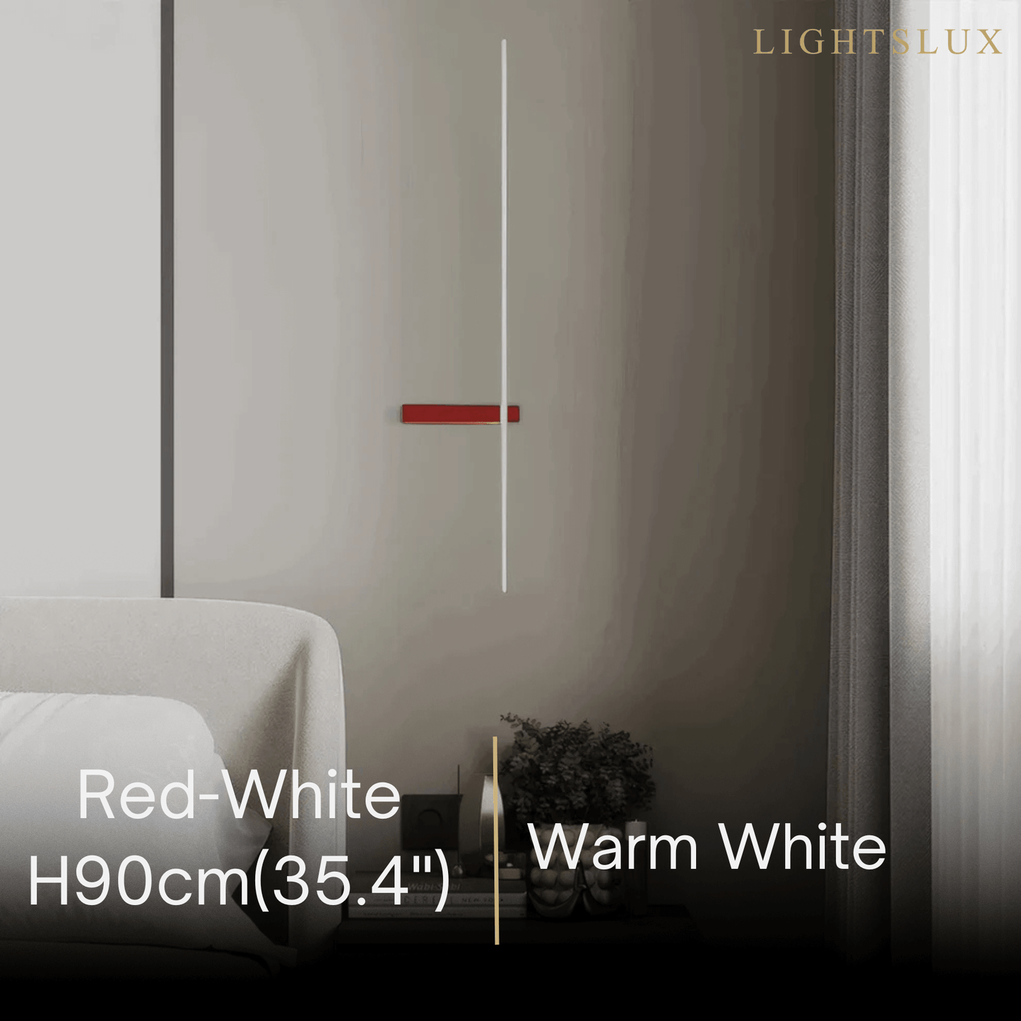 Arcato Minimalist Linear LED Wall Lamp