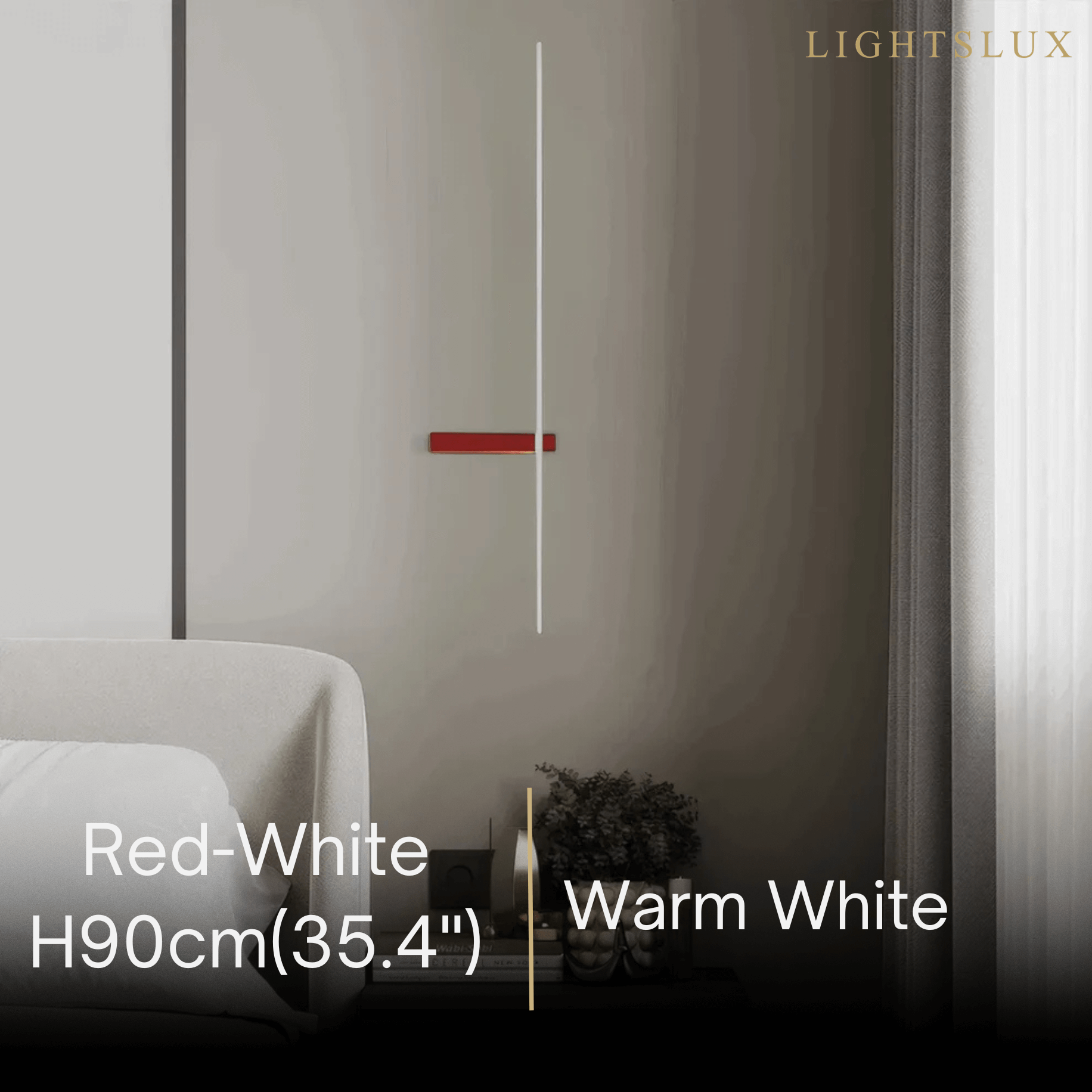 Arcato Minimalist Linear LED Wall Lamp