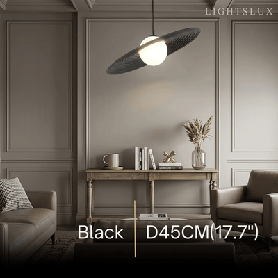 Arcato Modern Black/White Pendant Light