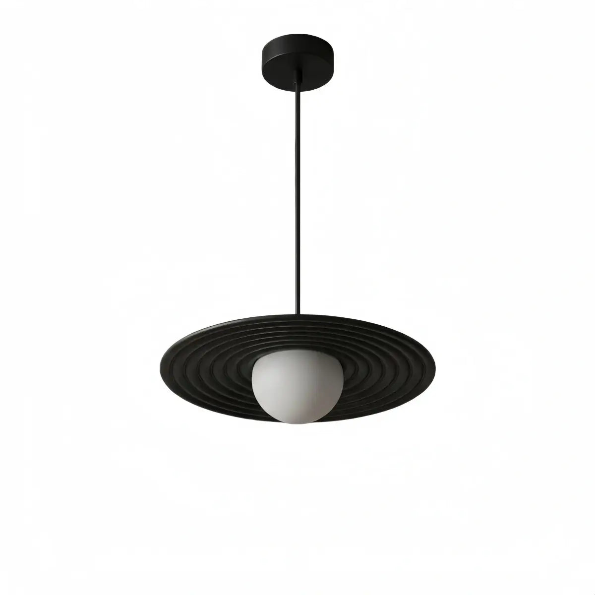 Arcato Modern Black/White Pendant Light