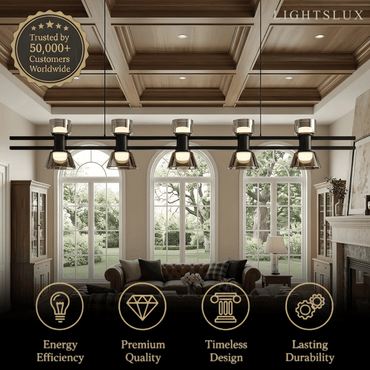 Modern_Pendant_Light_-_Black