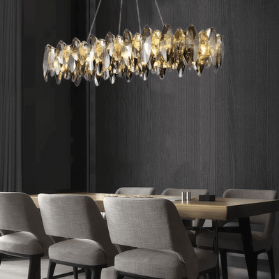 Royal Crystal Pendant Light for Dining Room