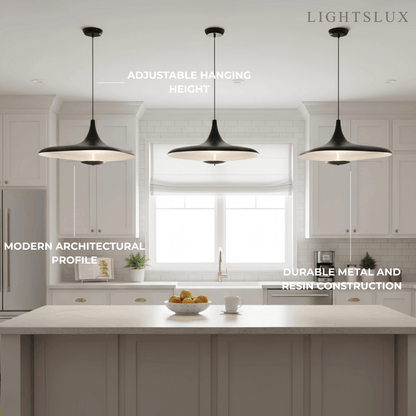 Stellar Modern Hooded Pendant Light