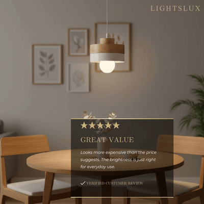 Modern Square/Round Pendant Light