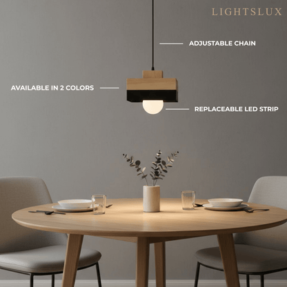 Modern Square/Round Pendant Light