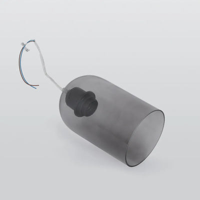 Modern Semi-Flush Ceiling Light Glass