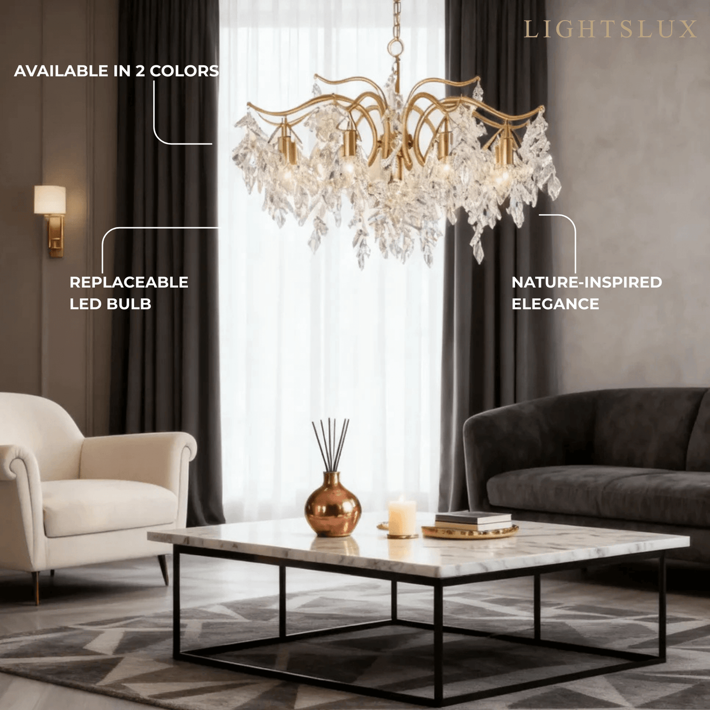 Excelis Royal Crystal Chandelier 