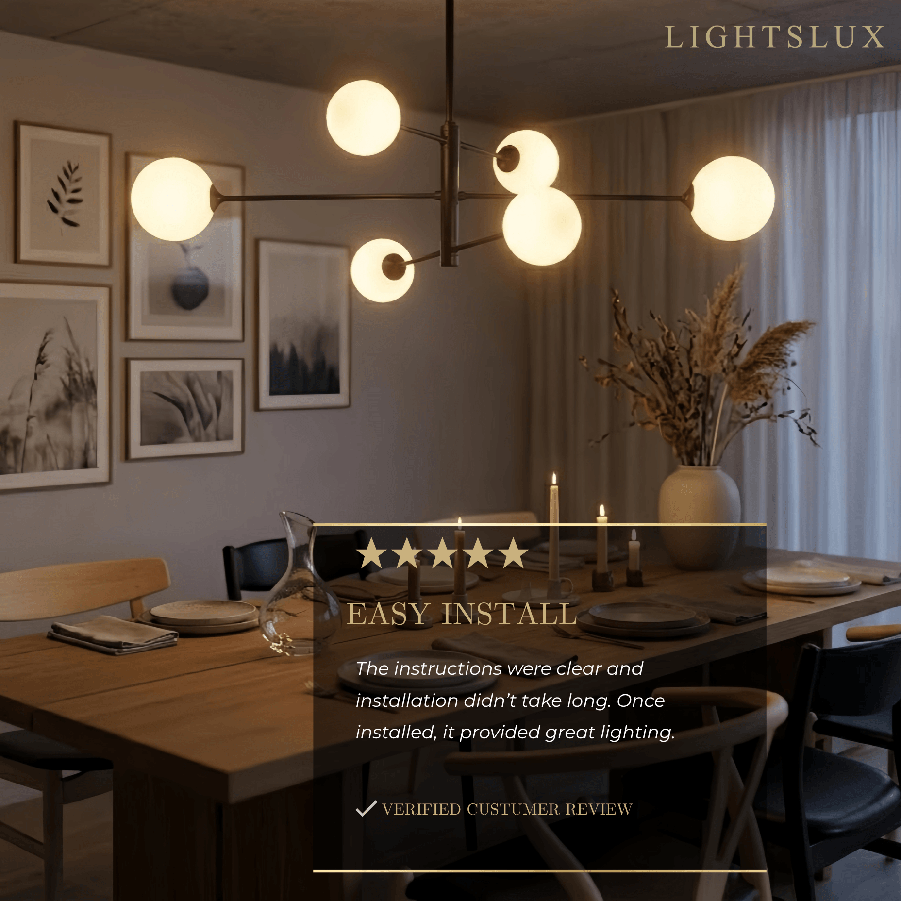 Nebula Modern Chandelier