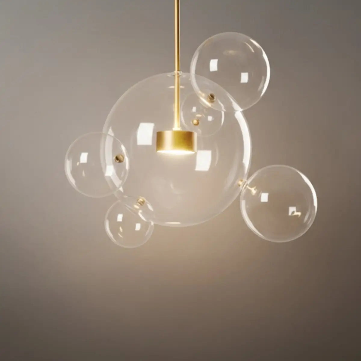 Modern Bubble Glass Pendant Light