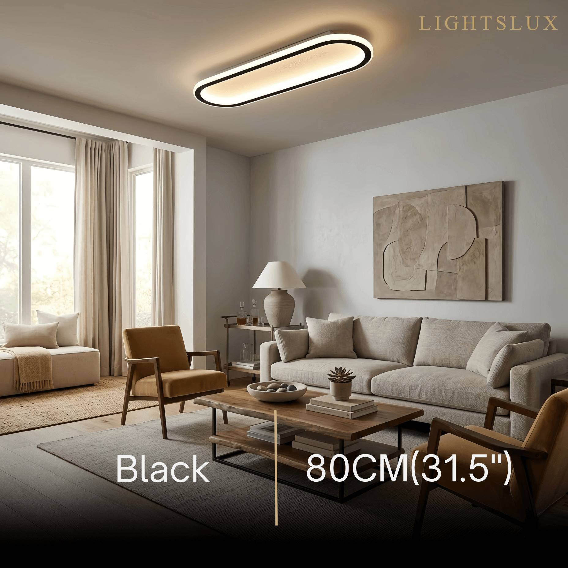 Lunara Nordic Moon LED Wall Lamp – Metal Gold/Red Copper for Bedroom