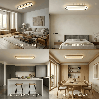 Lunara Nordic Moon LED Wall Lamp – Metal Gold/Red Copper for Bedroom