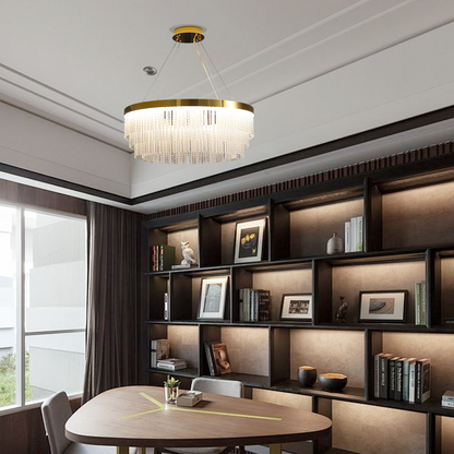 Royal Crystal Pendant Light Dining room