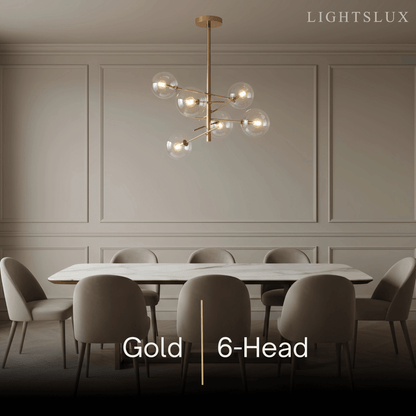 Nebula Royal Branch Glass Chandelier