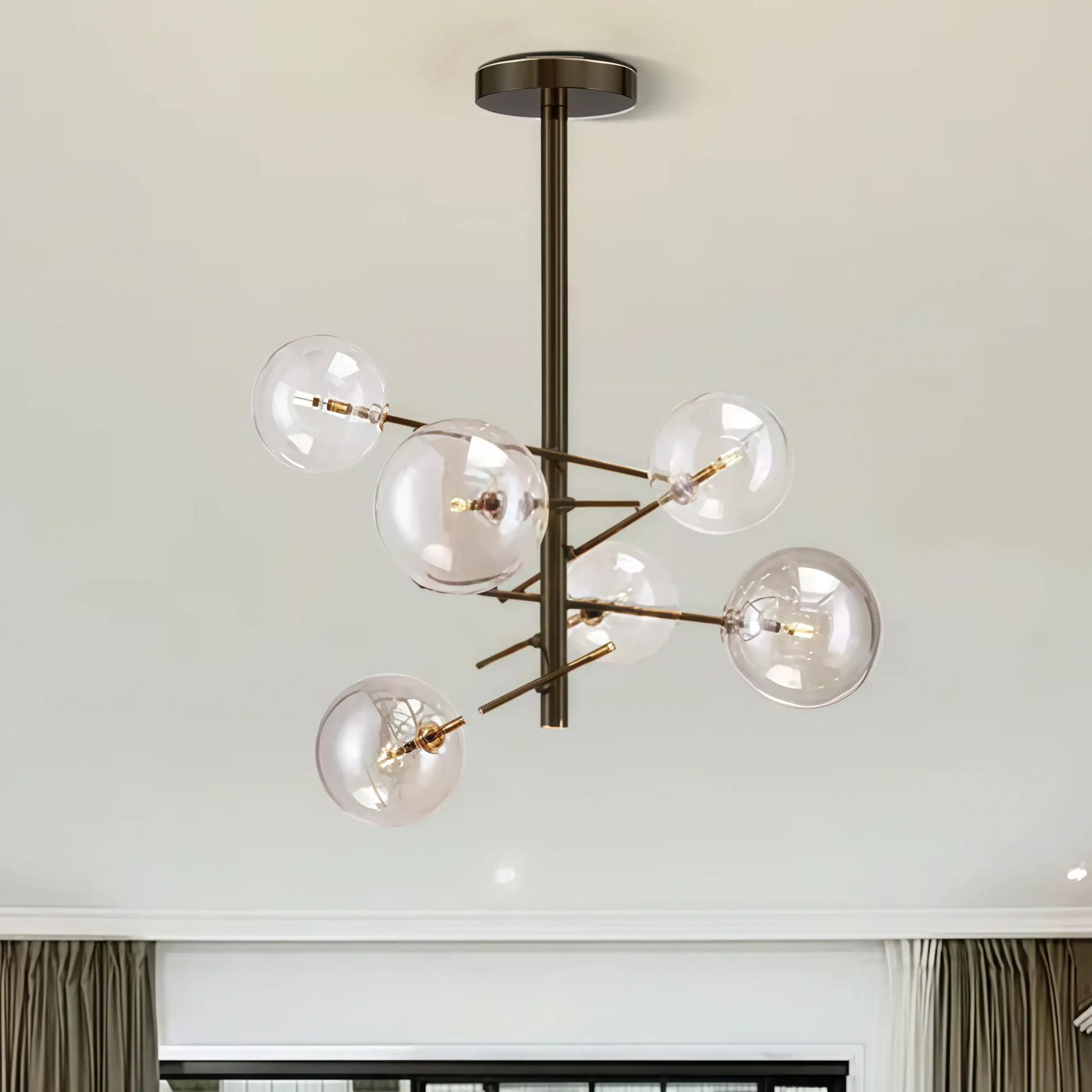 Nebula Royal Branch Glass Chandelier
