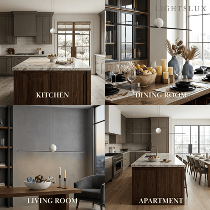 Arcato Modern Linear Pendant Light