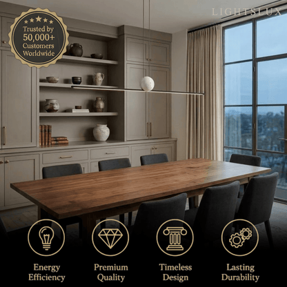 Arcato Modern Linear Pendant Light