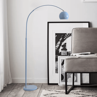 Nordic Floor Lamp - Metal in Black/Blue/Gold/Pink
