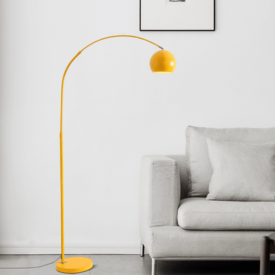 Nordic Floor Lamp - Metal in Black/Blue/Gold/Pink