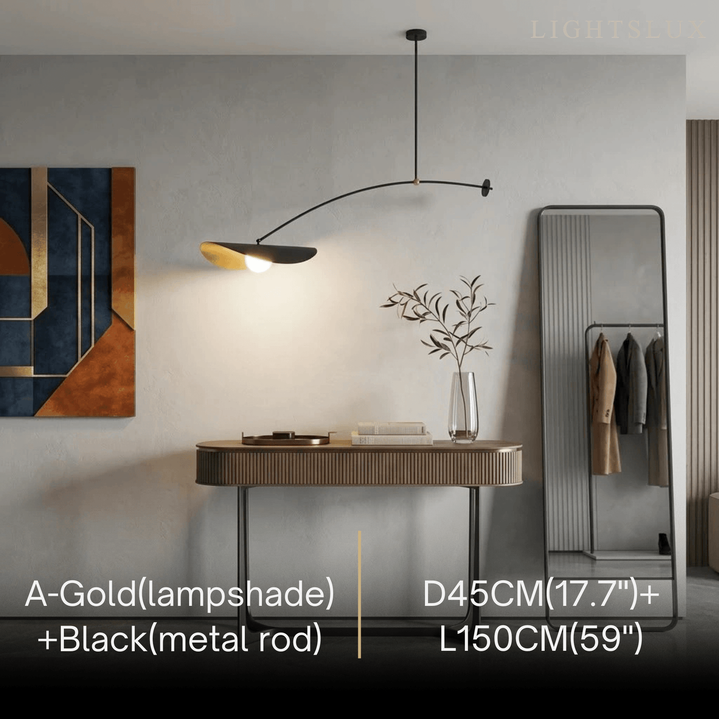 Irondale Modern Pendant Light - Black