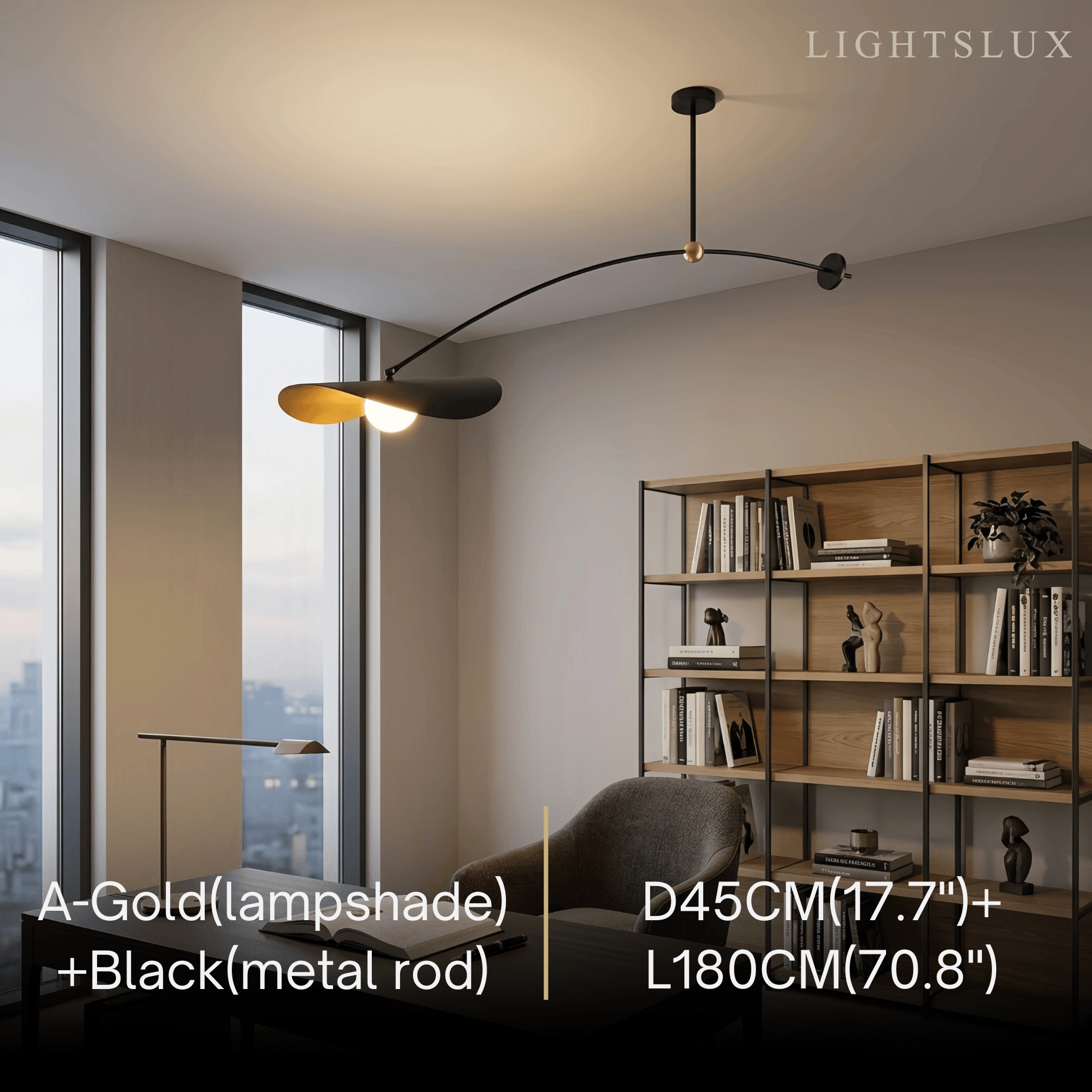 Irondale Modern Pendant Light - Black