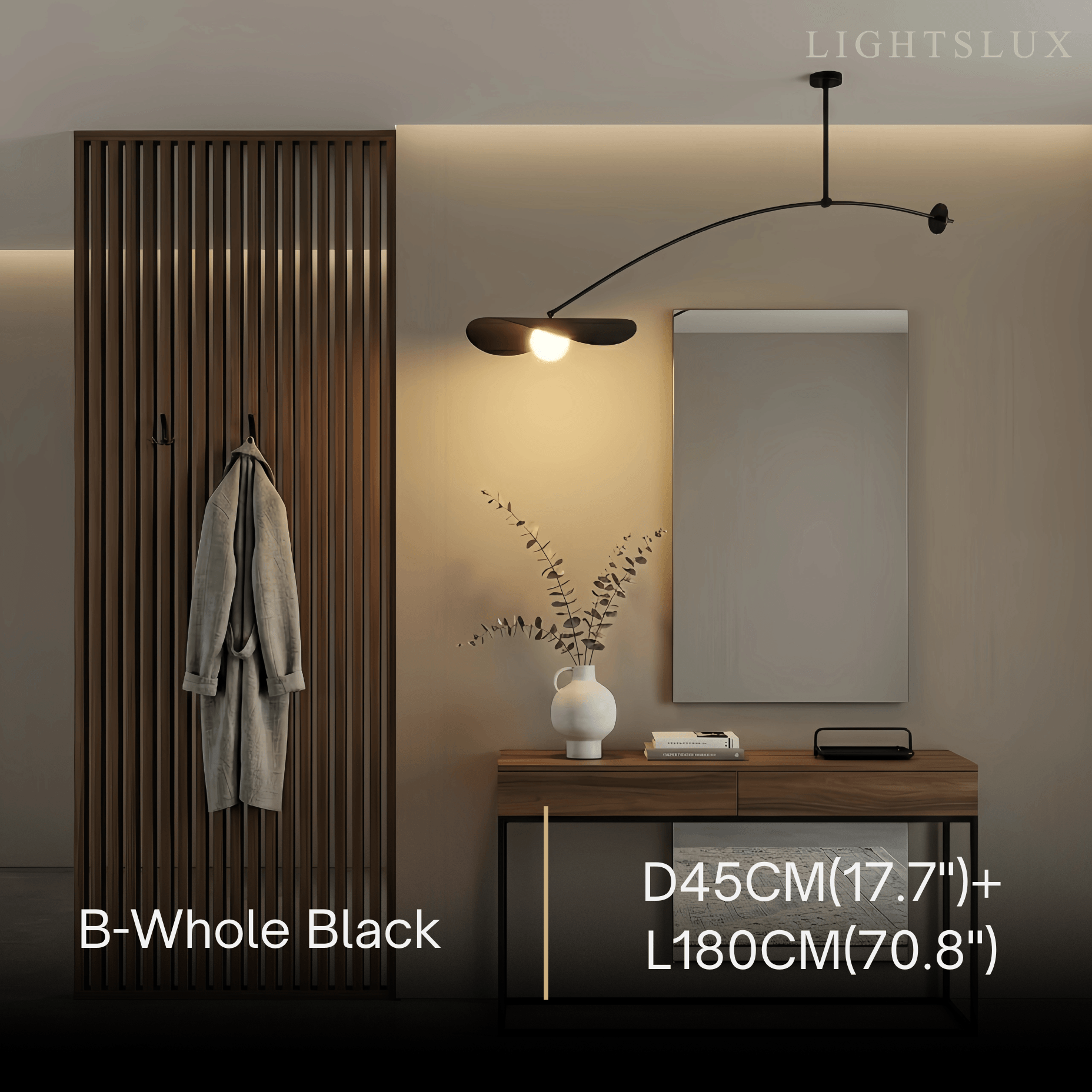 Irondale Modern Pendant Light - Black