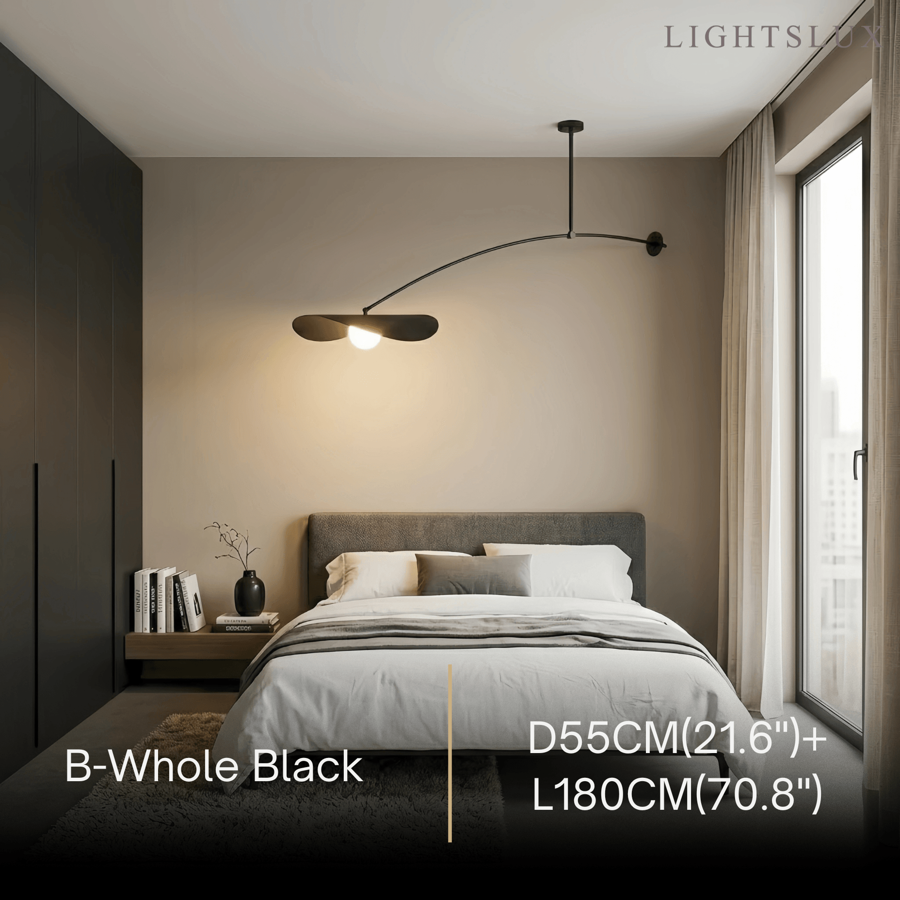 Irondale Modern Pendant Light - Black