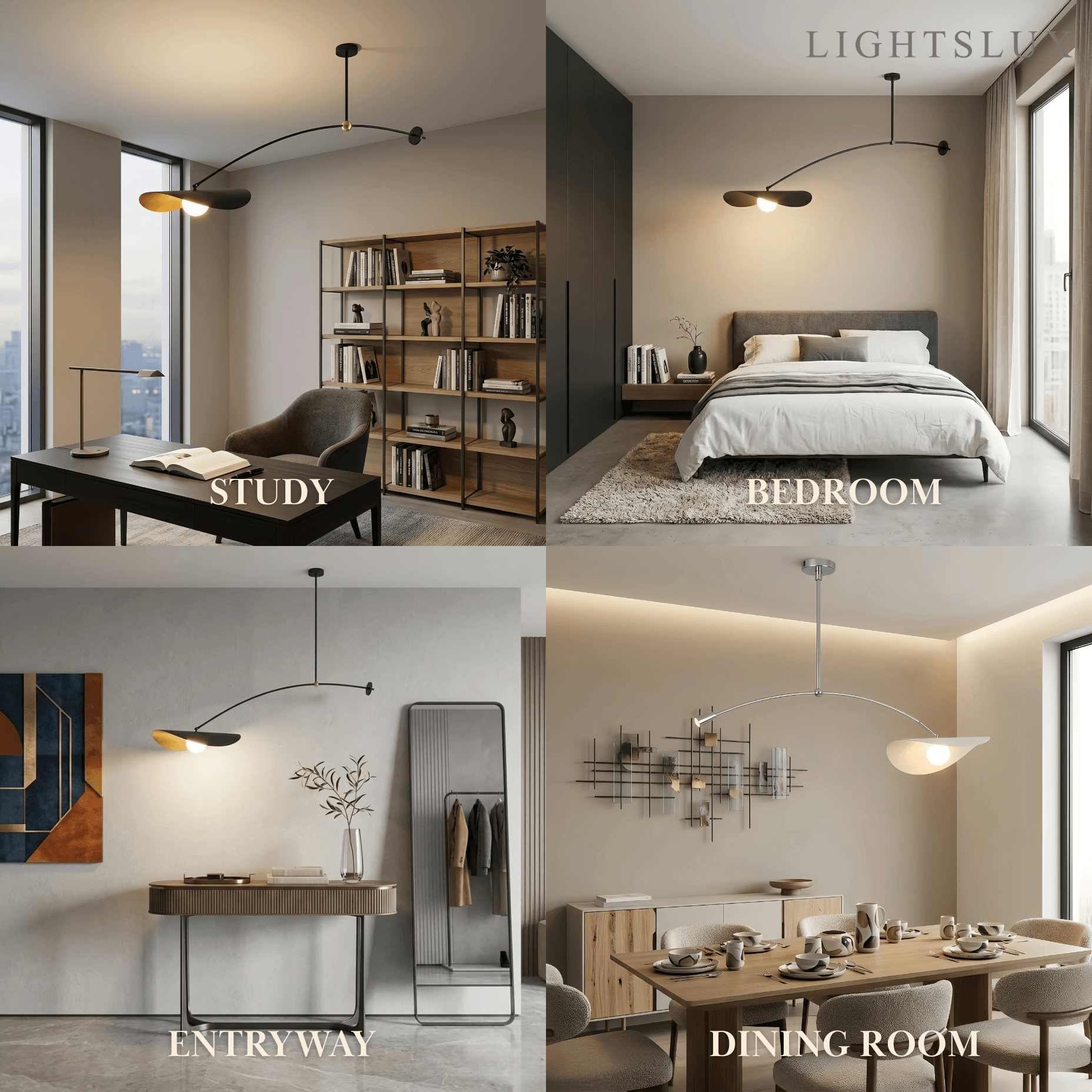 Irondale Modern Pendant Light - Black