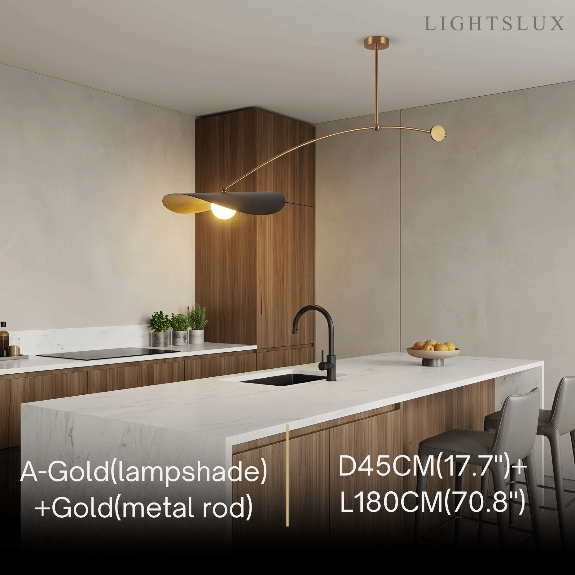 Irondale Modern Pendant Light - Black