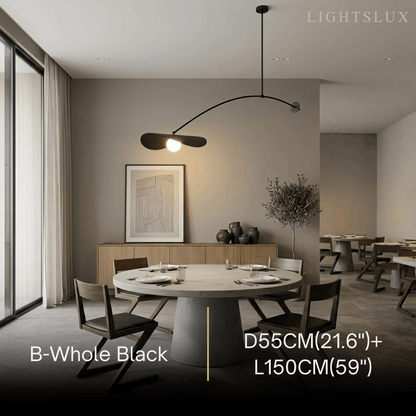 Irondale Modern Pendant Light - Black