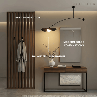 Irondale Modern Pendant Light - Black