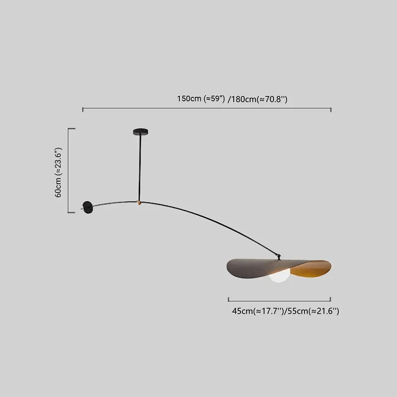 Irondale Modern Pendant Light - Black