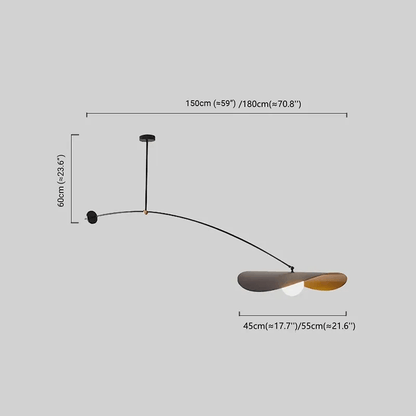 Irondale Modern Pendant Light - Black