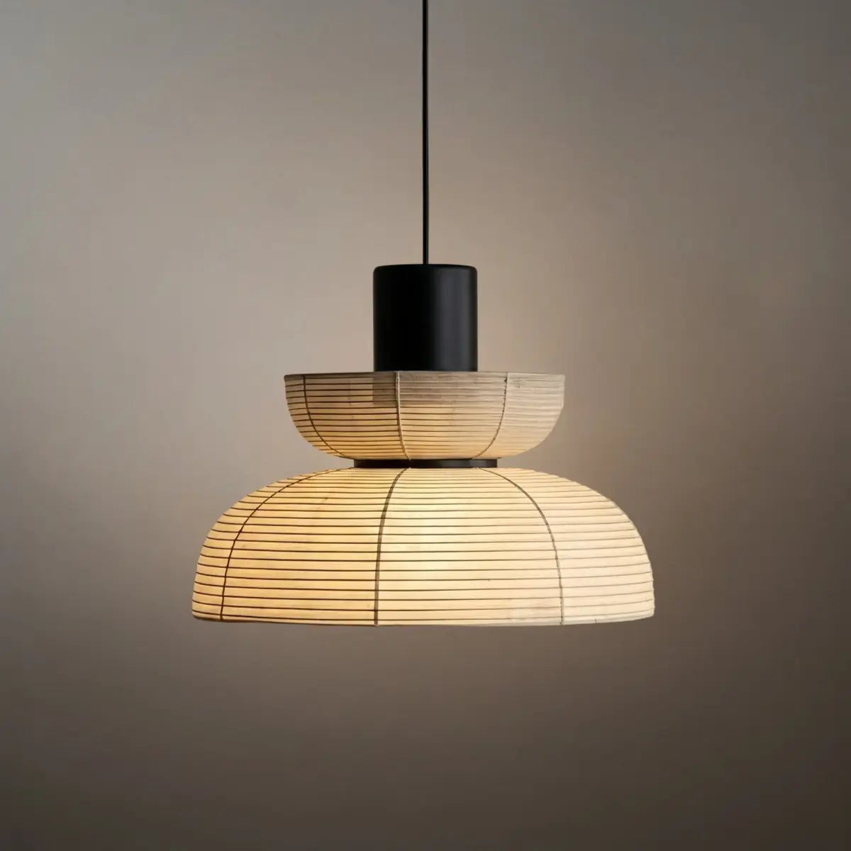 Zenno Retro Fabric Pendant Light 