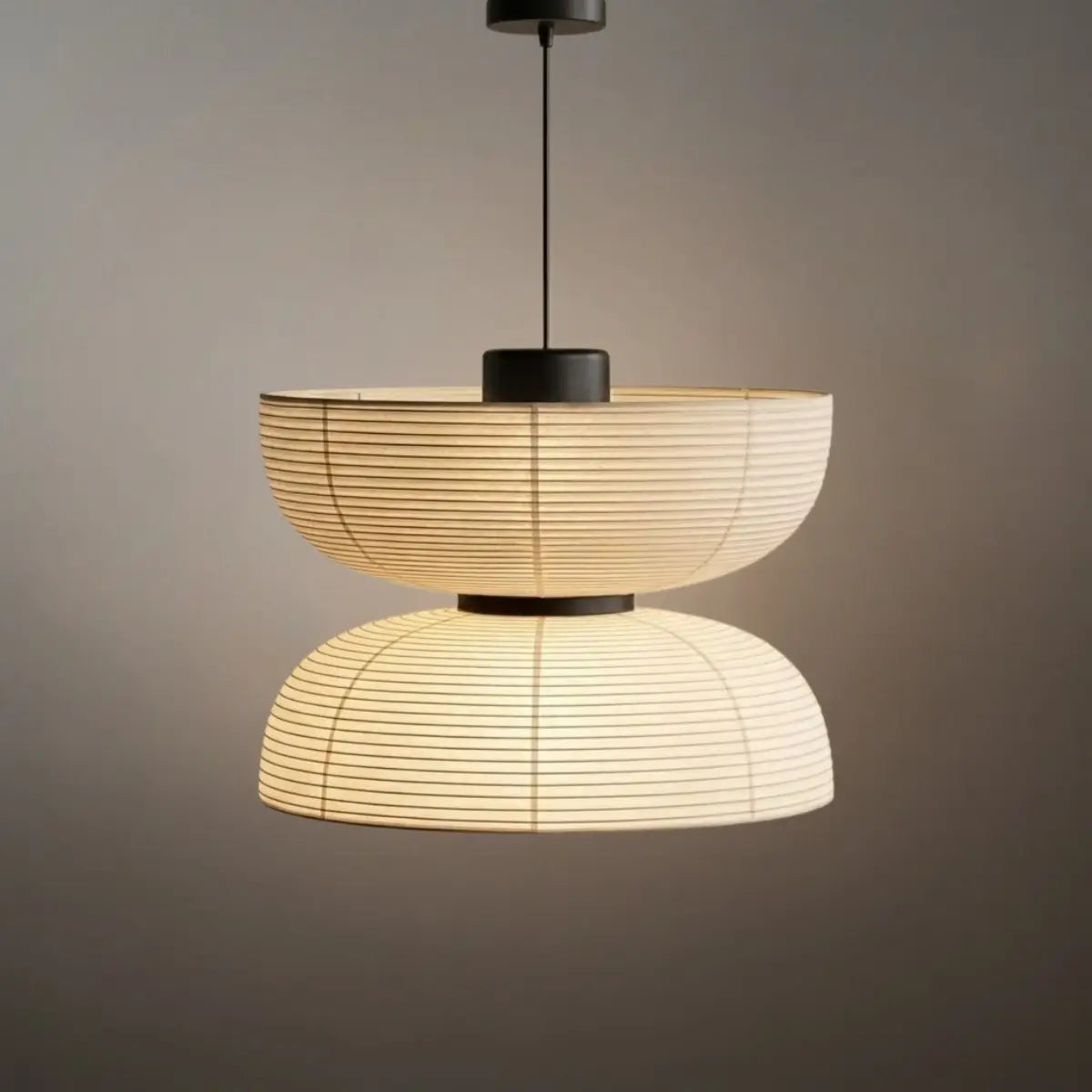 Zenno Retro Fabric Pendant Light 