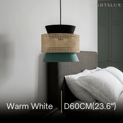 Hooded Pendant Light — Black Metal for Dining Room