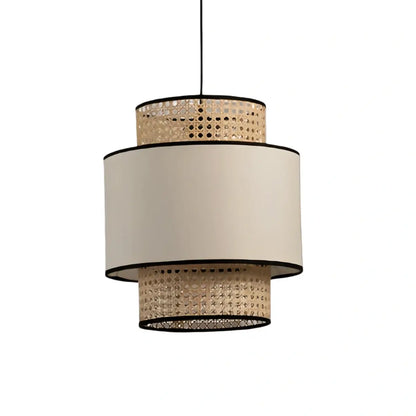 Farmhouse  Pendant Light - Fabric